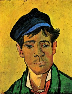 Young Man with a Hat Vincent van Gogh Oil Paintings